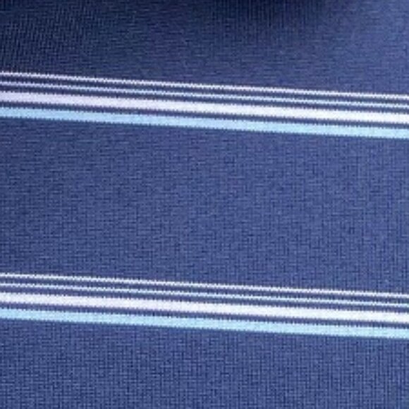 -Walter Hagen "11 Majors" Navy Blue Polo with Stripes Mens Golf Shirt S/S Sz XXL - Picture 7 of 7
